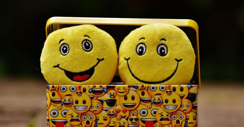 Emoji - Two Yellow Emoji on Yellow Case