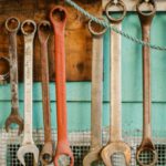 Analytics Tools - A collection of wrenches hanging on a wall