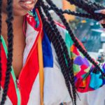 Memes - Woman in Colorful Jacket and Yellow Sling Bag