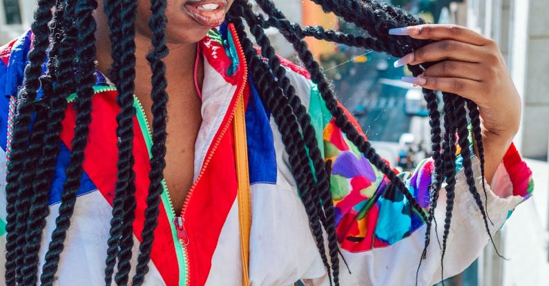 Memes - Woman in Colorful Jacket and Yellow Sling Bag