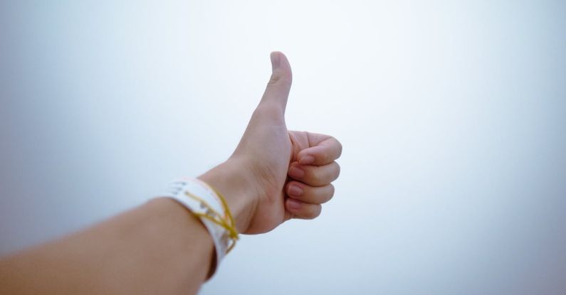 Gestures - Person Doing Thumbs Up