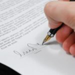 Contracts - Person Signing in Documentation Paper